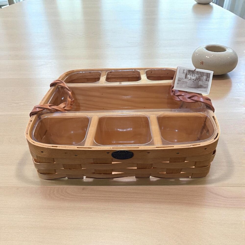 Peterboro 1854 Basket Co. Vintage Sectional Basket - Picture 1 of 6